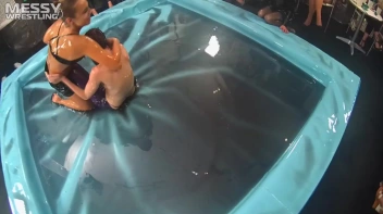 Messy Wrestling: Lost Footage Found!  2 In-Your-Face Oil Matches 4 The Price Of 1! Action Cam Footage! Screencap 115 on sinx.preview.netperv.com