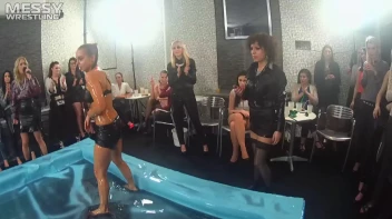 Messy Wrestling: Lost Footage Found!  2 In-Your-Face Oil Matches 4 The Price Of 1! Action Cam Footage! Screencap 117 on sinx.preview.netperv.com