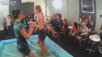 Messy Wrestling: Lost Footage Found!  2 In-Your-Face Oil Matches 4 The Price Of 1! Action Cam Footage! Screencap 17 on sinx.preview.netperv.com