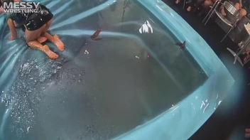 Messy Wrestling: Lost Footage Found!  2 In-Your-Face Oil Matches 4 The Price Of 1! Action Cam Footage! Screencap 42 on sinx.preview.netperv.com