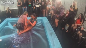 Messy Wrestling: Lost Footage Found!  2 In-Your-Face Oil Matches 4 The Price Of 1! Action Cam Footage! Screencap 54 on sinx.preview.netperv.com