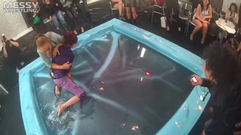 Messy Wrestling: Lost Footage Found!  2 In-Your-Face Oil Matches 4 The Price Of 1! Action Cam Footage! Screencap 60 on sinx.preview.netperv.com