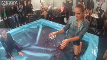 Messy Wrestling: Lost Footage Found!  2 In-Your-Face Oil Matches 4 The Price Of 1! Action Cam Footage! Screencap 66 on sinx.preview.netperv.com