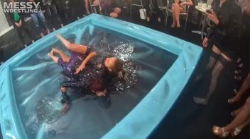 Messy Wrestling: Lost Footage Found!  2 In-Your-Face Oil Matches 4 The Price Of 1! Action Cam Footage! Screencap 79 on sinx.preview.netperv.com