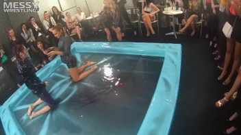 Messy Wrestling: Lost Footage Found!  2 In-Your-Face Oil Matches 4 The Price Of 1! Action Cam Footage! Screencap 82 on sinx.preview.netperv.com