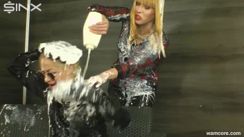 Card game between two blondes has slippery stakes Screencap 21 on sinx.preview.netperv.com