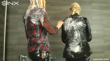 Card game between two blondes has slippery stakes Screencap 28 on sinx.preview.netperv.com