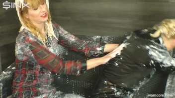 Card game between two blondes has slippery stakes Screencap 46 on sinx.preview.netperv.com