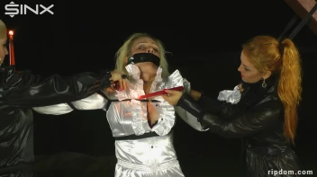 Hot Blonde Strung Up In Her Shredded Clothes And Suffering - 1 Screencap 28 on sinx.preview.netperv.com