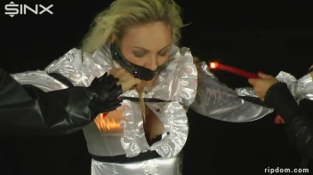Hot Blonde Strung Up In Her Shredded Clothes And Suffering - 1 Screencap 32 on sinx.preview.netperv.com