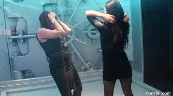 Soaking wet chicks spanking each others asses Screencap 1 on sinx.preview.netperv.com