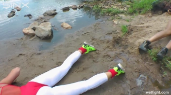 Hotties In Outdoor Wet Catfight Screencap 22 on sinx.preview.netperv.com