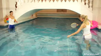 Badminton Babes Go For Wetlook Glory Screencap 19 on sinx.preview.netperv.com