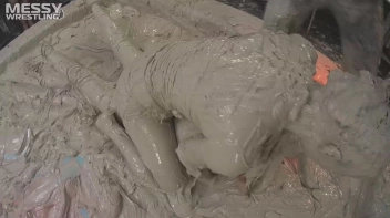 Messy Wrestling: 2 Power Packed Audience Mud Brawl Blasts Them All! Let's Get Messyyyyyyy!!! Screencap 33 on sinx.preview.netperv.com