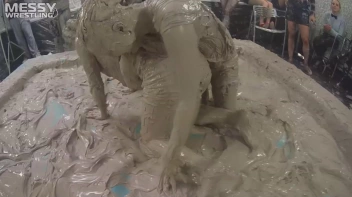 Messy Wrestling: 2 Power Packed Audience Mud Brawl Blasts Them All! Let's Get Messyyyyyyy!!! Screencap 36 on sinx.preview.netperv.com