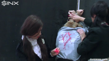 Bratty Schoolgirls Tie Up Their Teacher For WAM Fun - Cam 1 Screencap 93 on sinx.preview.netperv.com