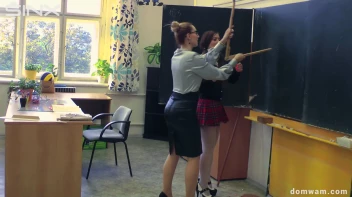 Bratty Schoolgirls Tie Up Their Teacher For WAM Fun - Cam 1 Screencap 12 on sinx.preview.netperv.com