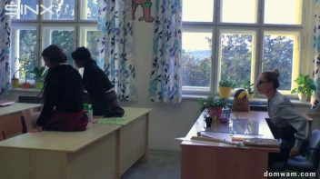 Bratty Schoolgirls Tie Up Their Teacher For WAM Fun - Cam 1 Screencap 4 on sinx.preview.netperv.com