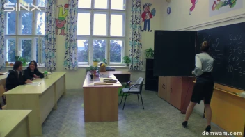 Bratty Schoolgirls Tie Up Their Teacher For WAM Fun - Cam 1 Screencap 42 on sinx.preview.netperv.com