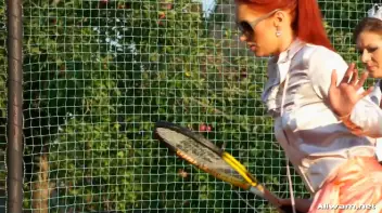 Pissed Off Wetlook Badminton Bunnies Screencap 1 on sinx.preview.netperv.com