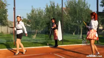 Pissed Off Wetlook Badminton Bunnies Screencap 14 on sinx.preview.netperv.com