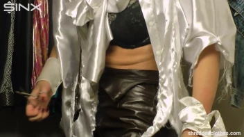 Big Tittied Brunette's Clothes Shredding Saga - Cam 2 Screencap 57 on sinx.preview.netperv.com