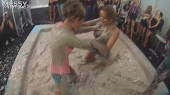 Messy Wrestling: Dirty Up Those Denim Shorts In The Mud! Screencap 10 on sinx.preview.netperv.com