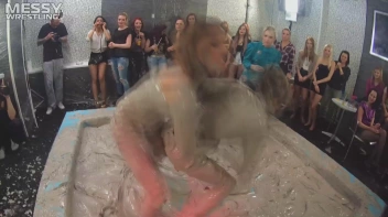 Messy Wrestling: Dirty Up Those Denim Shorts In The Mud! Screencap 16 on sinx.preview.netperv.com