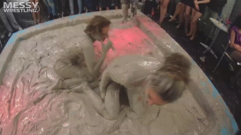 Messy Wrestling: Dirty Up Those Denim Shorts In The Mud! Screencap 17 on sinx.preview.netperv.com