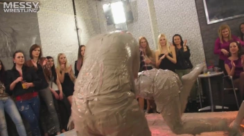 Messy Wrestling: Dirty Up Those Denim Shorts In The Mud! Screencap 29 on sinx.preview.netperv.com