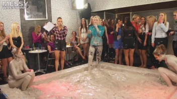 Messy Wrestling: Dirty Up Those Denim Shorts In The Mud! Screencap 37 on sinx.preview.netperv.com