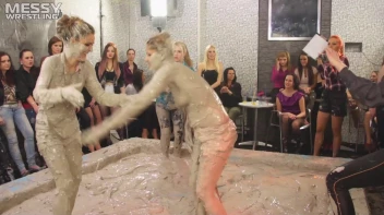 Messy Wrestling: Dirty Up Those Denim Shorts In The Mud! Screencap 57 on sinx.preview.netperv.com