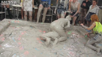 Chicks Got Tits - Mud Wrestling: For The Love Of The Mud!  Pulling, Ripping, And Wrasslin' Up A Storm! Screencap 27 on sinx.preview.netperv.com