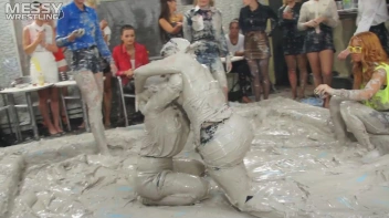Chicks Got Tits - Mud Wrestling: For The Love Of The Mud!  Pulling, Ripping, And Wrasslin' Up A Storm! Screencap 42 on sinx.preview.netperv.com