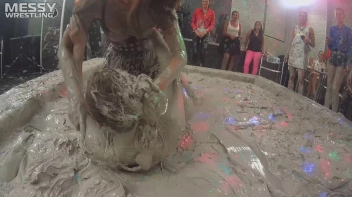 Chicks Got Tits - Mud Wrestling: For The Love Of The Mud!  Pulling, Ripping, And Wrasslin' Up A Storm! Screencap 5 on sinx.preview.netperv.com