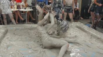 Chicks Got Tits - Mud Wrestling: For The Love Of The Mud!  Pulling, Ripping, And Wrasslin' Up A Storm! Screencap 7 on sinx.preview.netperv.com