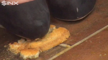 Brunette Babe Crushes Food And Licks Toes Screencap 13 on sinx.preview.netperv.com