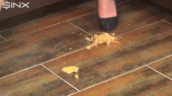 Brunette Babe Crushes Food And Licks Toes Screencap 20 on sinx.preview.netperv.com