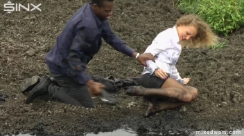Muddy Mixed Wrestling For Arguing Couple - Cam 1 Screencap 22 on sinx.preview.netperv.com