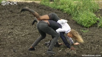 Muddy Mixed Wrestling For Arguing Couple - Cam 1 Screencap 26 on sinx.preview.netperv.com