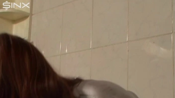 Clothed Busty Babe Gets Clean In Bathroom Screencap 19 on sinx.preview.netperv.com