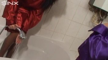 Slippery Clothed Bathtub Fun For Lesbians Screencap 11 on sinx.preview.netperv.com