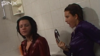 Slippery Clothed Bathtub Fun For Lesbians Screencap 52 on sinx.preview.netperv.com