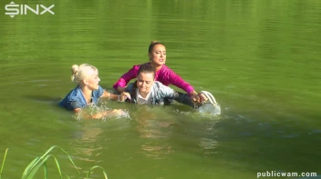 Catfighting Cuties Getting Wet And Messy Screencap 23 on sinx.preview.netperv.com