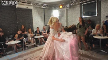 Muddy Wrestling: Bride Battle Screencap 13 on sinx.preview.netperv.com