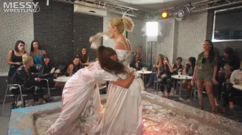 Muddy Wrestling: Bride Battle Screencap 14 on sinx.preview.netperv.com