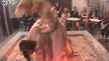 Muddy Wrestling: Bride Battle Screencap 19 on sinx.preview.netperv.com