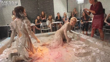 Muddy Wrestling: Bride Battle Screencap 27 on sinx.preview.netperv.com