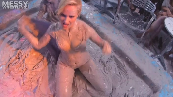 Muddy Wrestling: Bride Battle Screencap 32 on sinx.preview.netperv.com