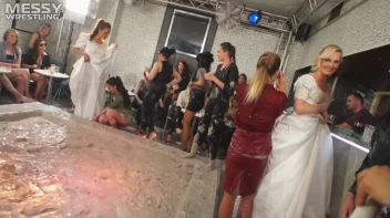 Muddy Wrestling: Bride Battle Screencap 4 on sinx.preview.netperv.com